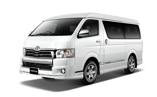 Classic model van for Pattaya to Bangkok van service