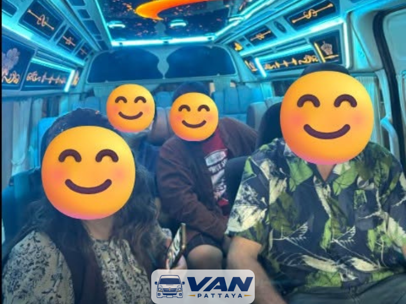 Van Pattaya private van customer journey 2