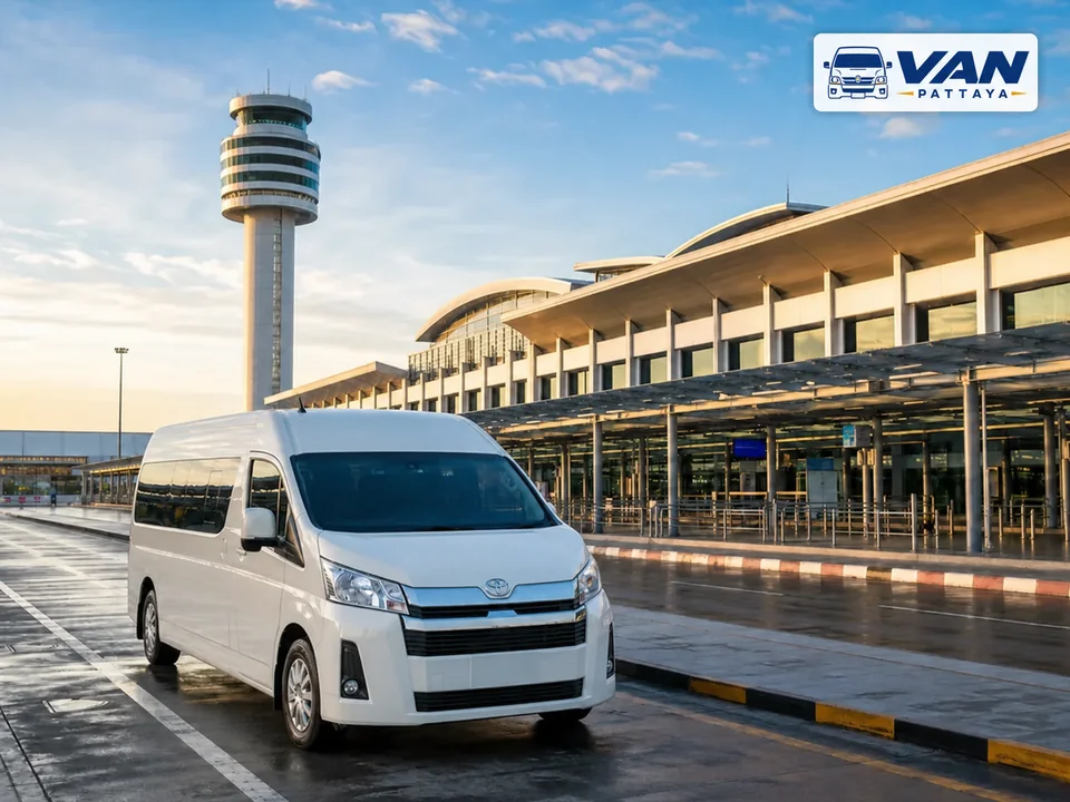 Private van service at Don Mueang Airport