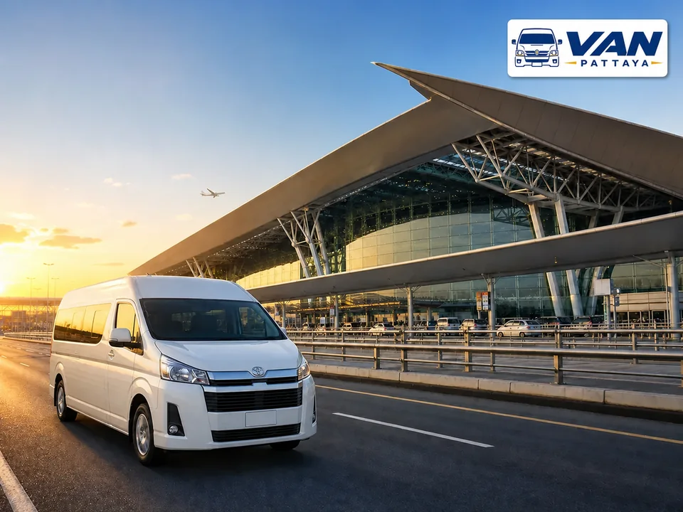 Private van service at Suvarnabhumi Airport